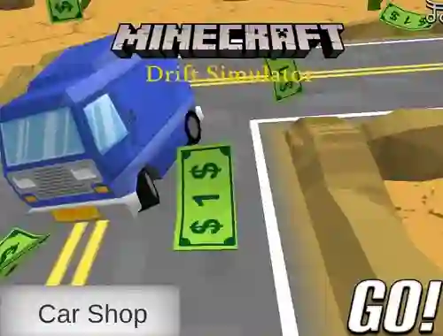 Spēle Minecraft Drift Simulator online