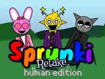 Spēle Sprunki Retake: Human Edition online