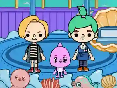 Spēle Toca Boca: Attractions online