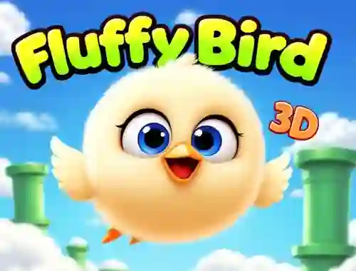 Spēle Fluffy Bird 3D online