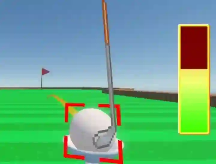 Spēle Super Mega Power Golf 3D online