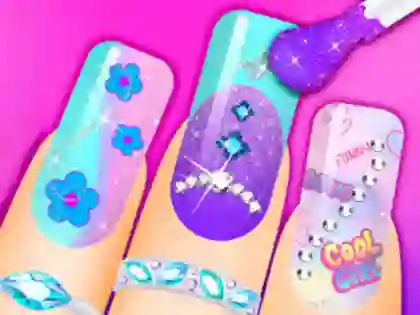 Spēle Coloring Book: Nail Art online