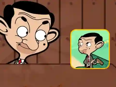 Spēle Mr Bean Solve Puzzle online