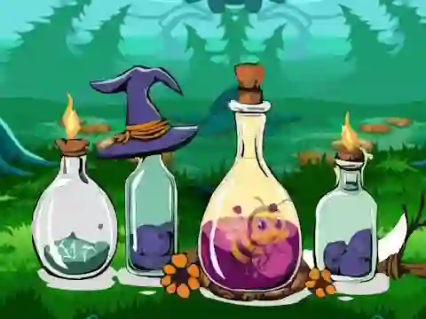 Spēle Bottle Stuck Honeybee Escape online