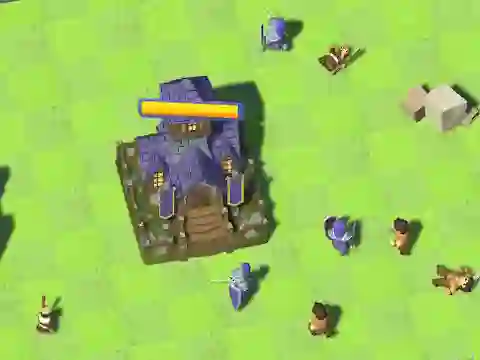 Spēle Warlock King: Castle Defense online