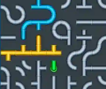 Spēle Connect The Pipes Water Puzzle online