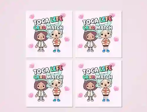 Spēle Toca Life Memory Card Match online
