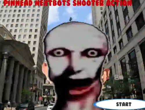 Spēle Pinhead Nextbots Shooter Action online