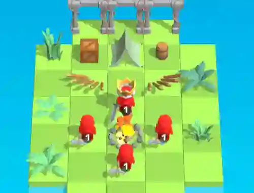 Spēle Castle Wars Cell Battle online