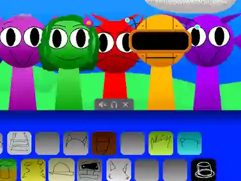 Spēle Sprunka Animated online