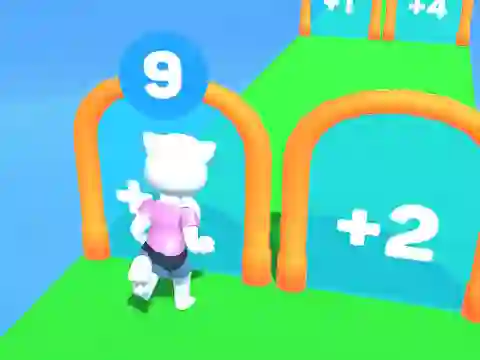 Spēle Cat Angela Running online