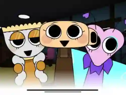 Spēle Sprunki x Dandy's World 2 online