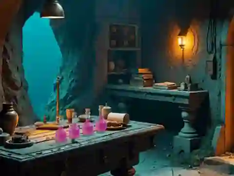 Spēle Underwater Sorceress Escape online