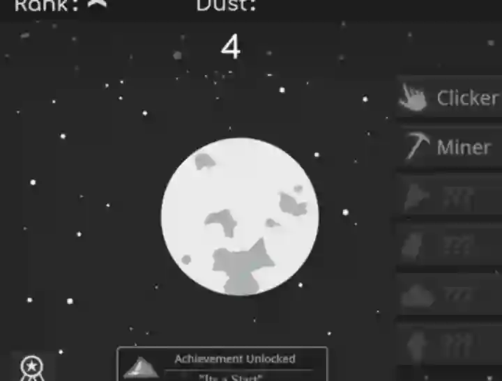 Spēle Planet Clicker Dust Collector online