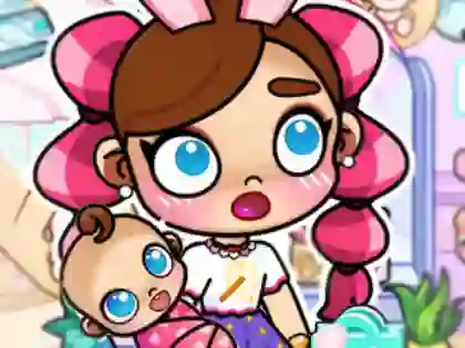 Spēle Jigsaw Puzzle: Avatar Baby Store online