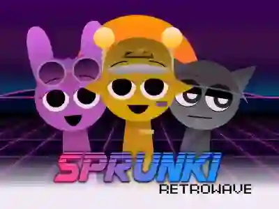 Spēle Sprunki Retrowave online