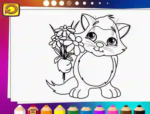 Spēle Fun Coloring Adventure For Kids online