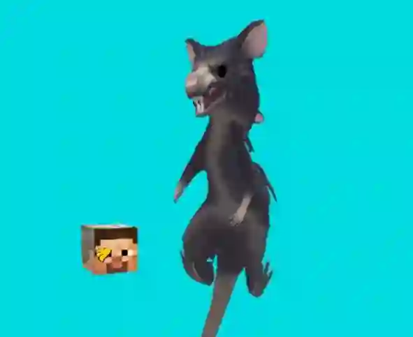 Spēle Ratomilton Spinning Flappy Minecraf online