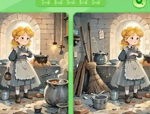 Spēle Find The Differences: Cinderella online