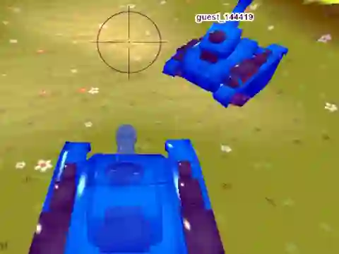 Spēle Tanks 3D io online