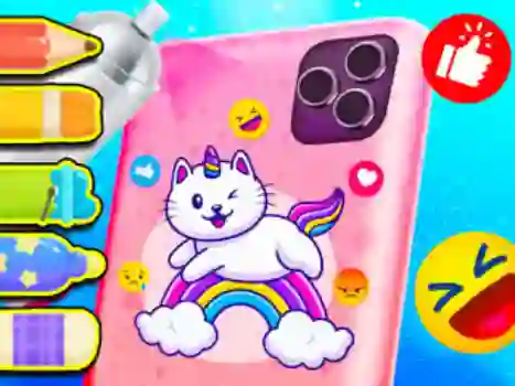 Spēle Coloring Book: Phone Case online