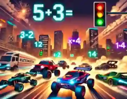 Spēle Mathematics Racing online