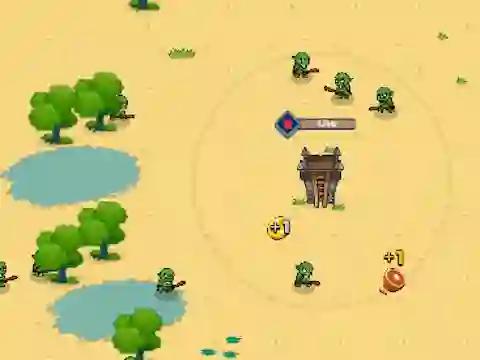 Spēle Idle Tower Defense online