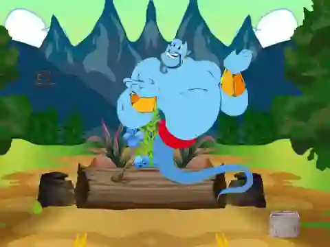 Spēle Escape From Wonder Genie Land online