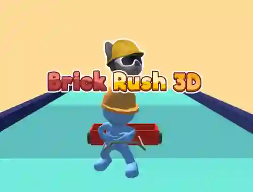 Spēle Brick Rush 3D online