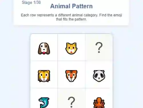 Spēle Emoji Sort 30 online