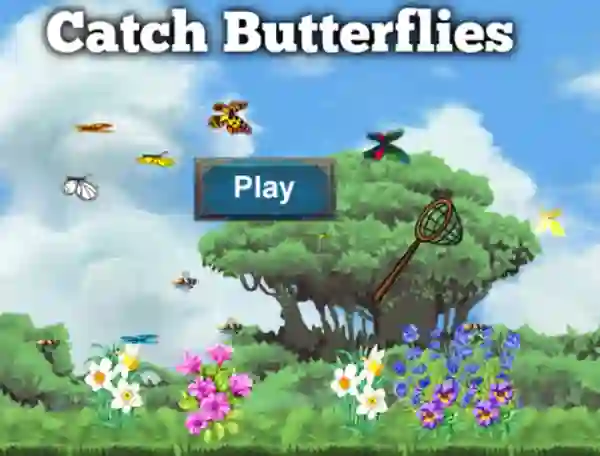 Spēle Catch Butterflies online