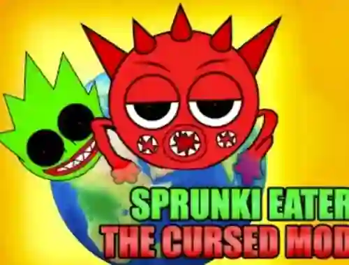 Spēle Sprunki Eater The Cursed Mod online