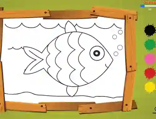 Spēle Kids Colour Game online
