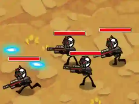 Spēle Stickman Warfare online