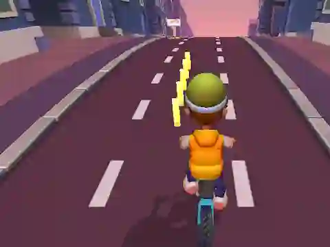 Spēle Paper Boy Race Running Game online