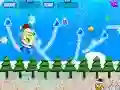 Spēle Swinging SpongeBob Xmas online