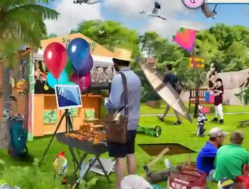 Spēle Hidden Objects Vacation In Brazil online