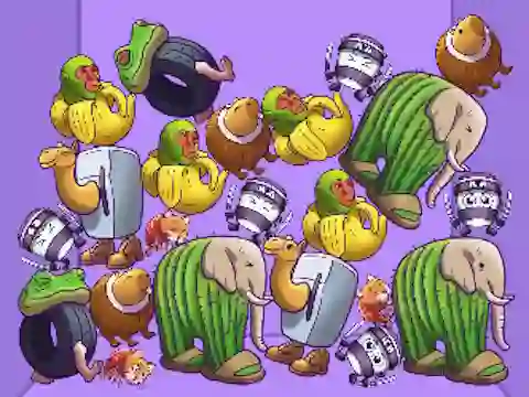 Spēle Merge Brainrot online