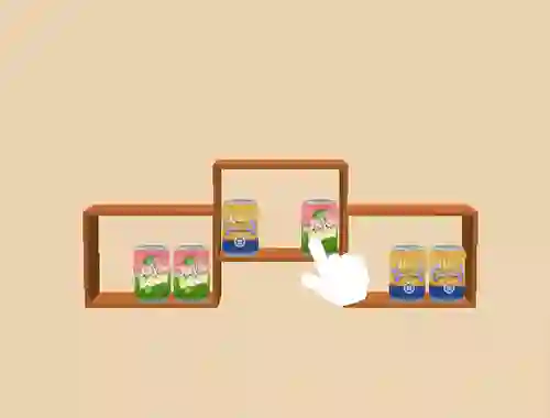 Spēle Sort Match 3d Goods Puzzle online