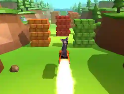 Spēle Ratomilton Rocket Car online