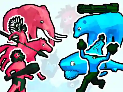 Spēle Funny Battle Simulator 2 online