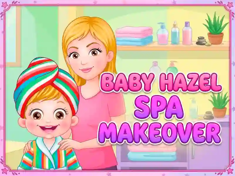 Spēle Baby Hazel Spa Makeover online