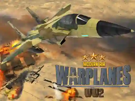 Spēle Modern Air Warplane WW2 online