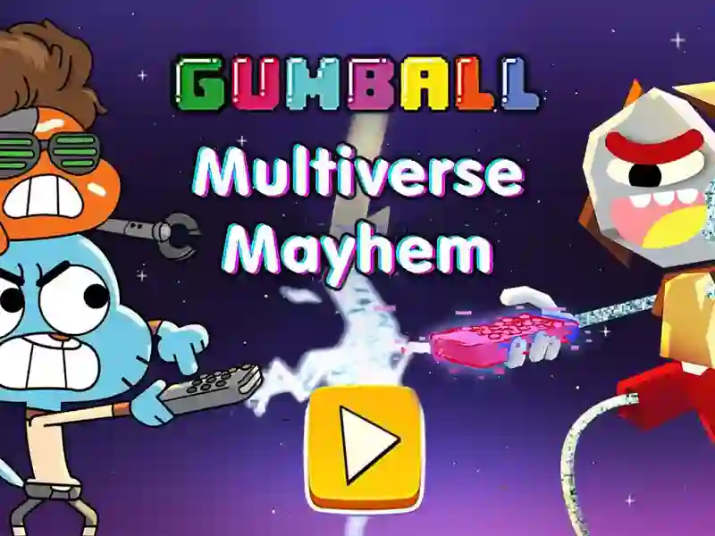 Spēle The Amazing World of Gumball Multiverse Mayhem online