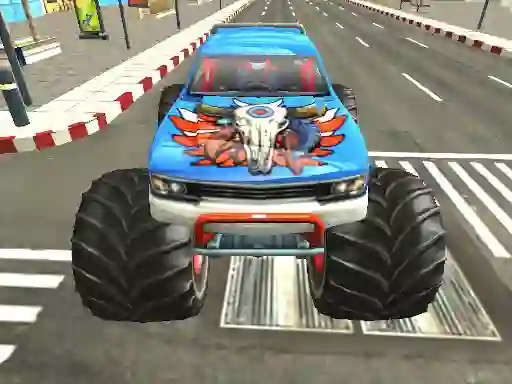 Spēle Monster Truck City Parking online