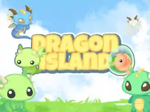 Spēle 2048 Dragon Island online