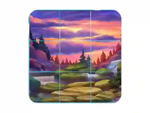 Spēle Hyper Sliding Puzzle Party online