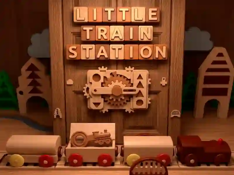 Spēle Little Train Station online