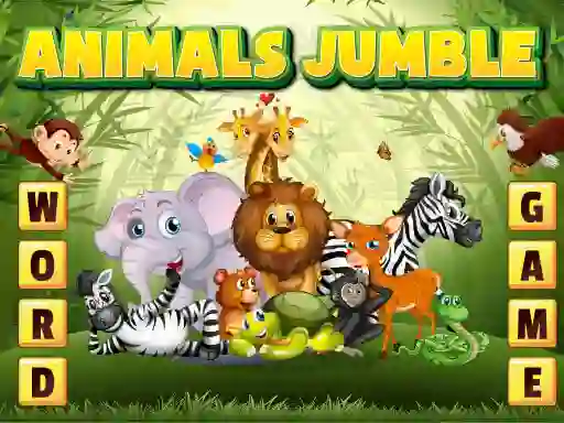 Spēle Animals Jumble online