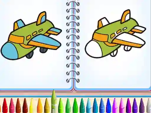Spēle Aero Coloring Books online